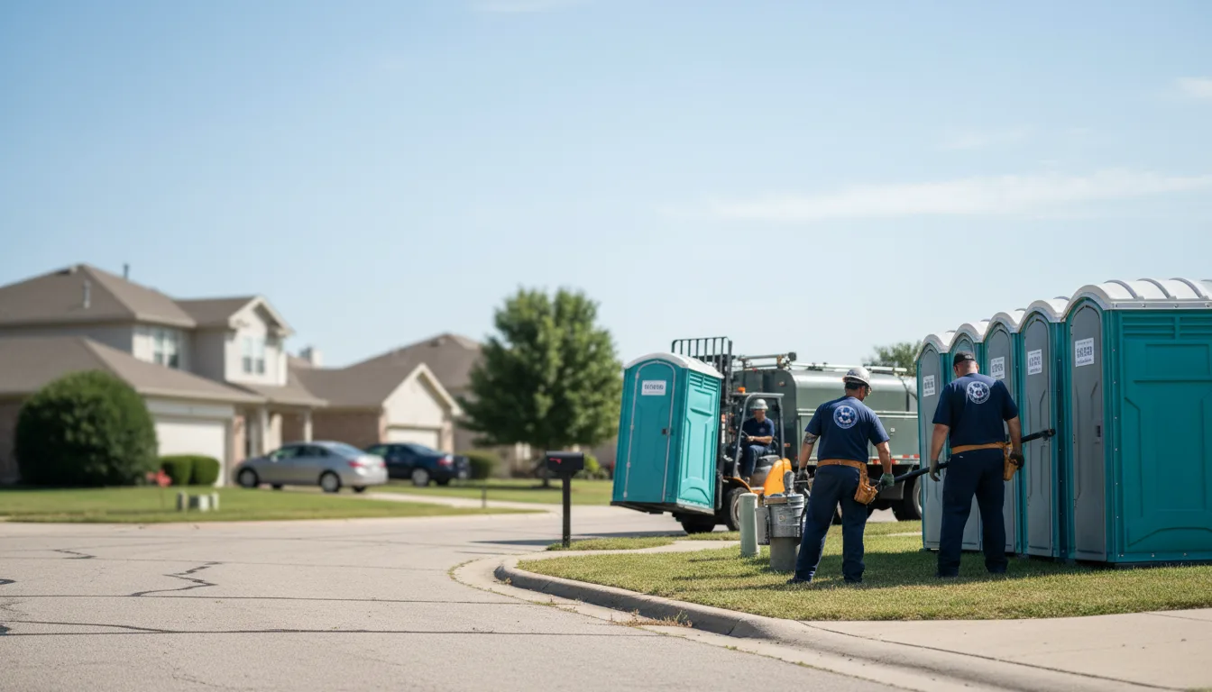 Porta Potty Rental in Bentonville, OH near me